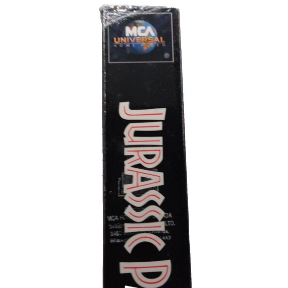 Jurassic Park VHS MCA Universal 1993 Sealed Watermark Steven Spielberg - Picture 3 of 9